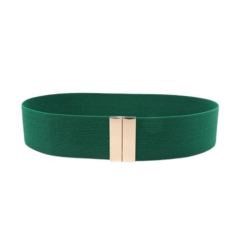 Fashion Women Elastic Band Wide Belts Simple Down Coat Waist Belt Female Buckle Strap Dress Decoration Accessories Ladies