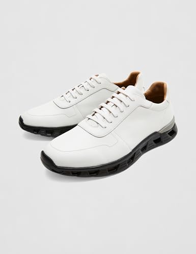Image of Symbol Premium Mens Smart Casual Extralight Leather Sneakers (Extralight Sole)