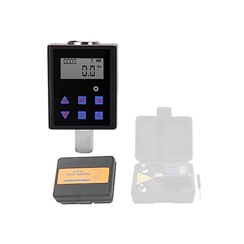 BJdfgE Llave dinamométrica, torquímetro con pantalla digital electrónica de alta precisión adaptador medidor torsión ajustable(TQA2 340)
