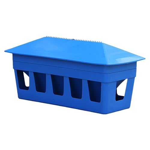 Automatic Feed Dispenser Pigeons Feeder Offering Large Capacity and Multiple Access Slots for Efficient Feeding Multiple Pigeons