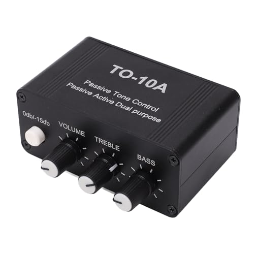 Controlador Pasivo de Ecualización y Volumen para Graves y Agudos con Amplificador Operacional NE5532, Tablero de Compensación de Señal de Audio de CC 12V a 24V, Compatible con PC, Altavoces e Instrumentos Electrónicos miniatura 5