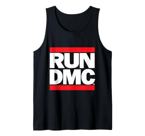 RUN DMC Official Logo Dark Tank Top