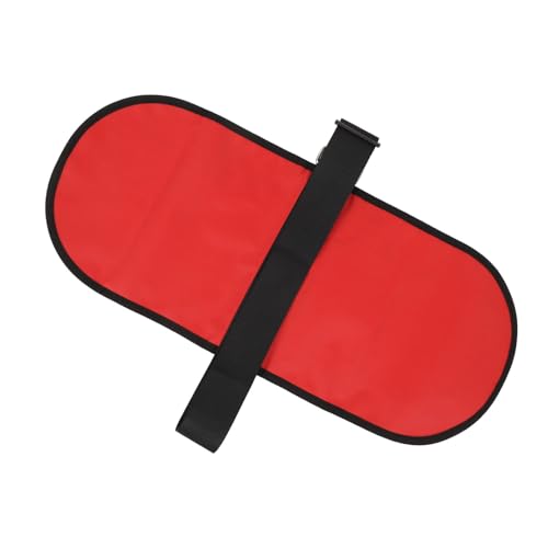 RiToEasysports Discus Storage Bag, Oxford Fabric Track Field Discus and Put Carrier Bag with Shoulder Strap for 2 Discus (Red)