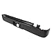 HECASA Rear Roll Pan Compatible with 2004-2014 Ford F150 F-150 Fleetside/Styleside - Standard Bed Only Bumper Roll Pan w/LED License Light Electrophoresis Black