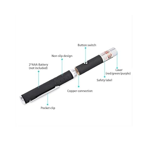 Image of URBAN THREADS Ultra Powerful Laser Pointer Pen Beam Light 5Mw 650Nm Presentation Pointer Green Laser Pointer Disco Pointer Pen Laser Pen for Kids Best Gift (Pack of 1)