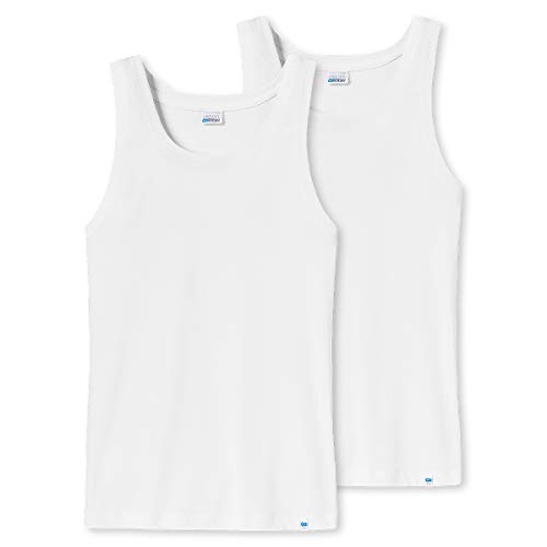 Preisvergleich Produktbild Schiesser - Long Life Cotton - Unterhemd - 145138-2er Spar-Pack (7 Weiß)