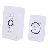  DOITOOL Timbre Inalámbrico Mando a Distancia Timbre Electrónico Inteligente Timbre de Entrada Timbre de Alerta para La Oficina en Casa Tienda de Restaurante