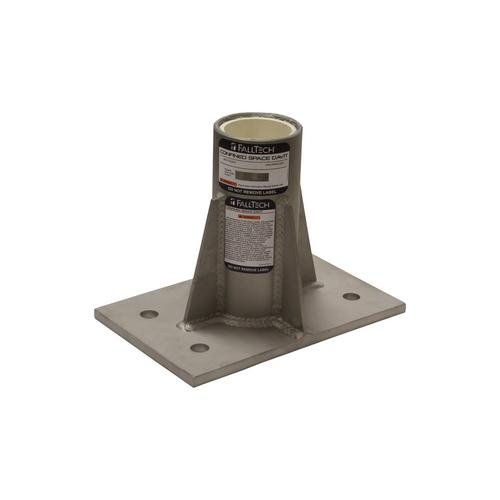 Falltech 65040CMS Center-mount Fixed Base in Stainless Steel