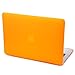HDE MacBook Pro 15 Inch Non-Retina Case Hard Shell Cover Rubberized Soft Touch - Fits Mac Notebook 15.4" (CD Drive) Model A1286 (Orange)