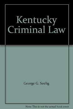 Hardcover Kentucky Criminal Law Book