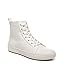 Satin Pearl White Leather