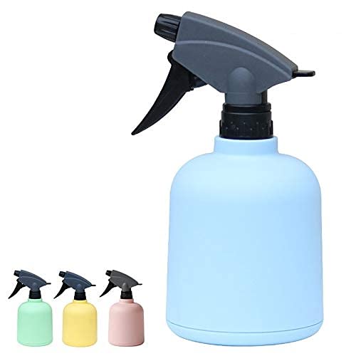 Lot de 4 pulvérisateurs vides en Plastique 600 ML pour Jardinage des Fleurs et Plantes hydratantes arrosage à l'huile Essentielle, Eau, Cuisine, Bain et Nettoyage, Vert+Bleu+Rose et Jaune