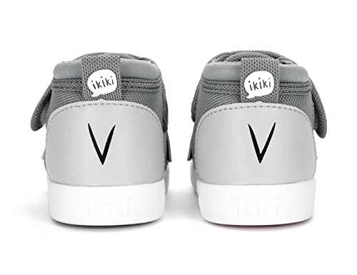 ikiki Squeaky Shoes for Toddlers/Little Kids (Mo Willems Elephant, Gray, Size 4) - Thumbnail 5