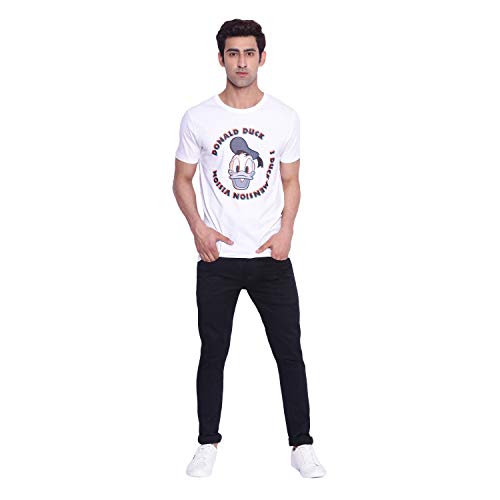 Image of Men's Regular Fit Round Neck Short Sleeves Knitted T-Shirt