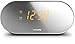 Produktbild Philips Uhrenradio AJ2000/05 Uhrenradio (FM Digital-Tuner, eingebauter Alarm, 2 Alarme, Sleeptimer, Spiegel-Display) weiß/Silber