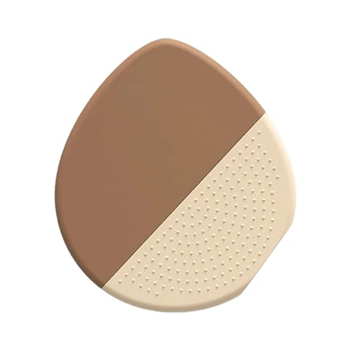 Brocha para base de maquillaje - Herramienta cosmética de silicona plana | Brocha para mezclar bases: para profesionales, trabajos precisos, principiantes, rutina diaria, viajes, noches, sirve como un