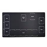 OTOlife ポケモンカード プレイマット 60×35cmより広い 全面縫製仕様 ラバープレイマット 滑り止め 収納袋付き カードゲーム ポケカ 60×35cm