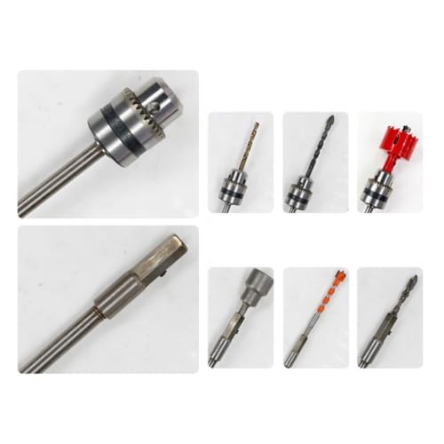 Convertidor de vástago hexagonal M10 y varilla de extensión de perforación 600mm 3