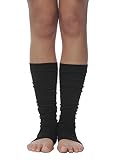Luxury Leg Warmers, Knee High Open Toe Socks, Ergonomic Yoga Spats