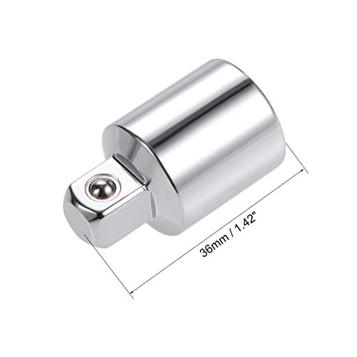 Adaptateur de douille 1/2" F vers 3/8" M uxcell pour atelier auto