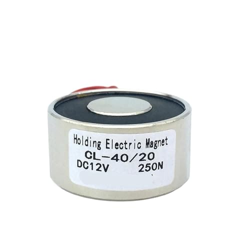 Électroaimant de maintien 24V pour système de fermeture et tri magnétique D40