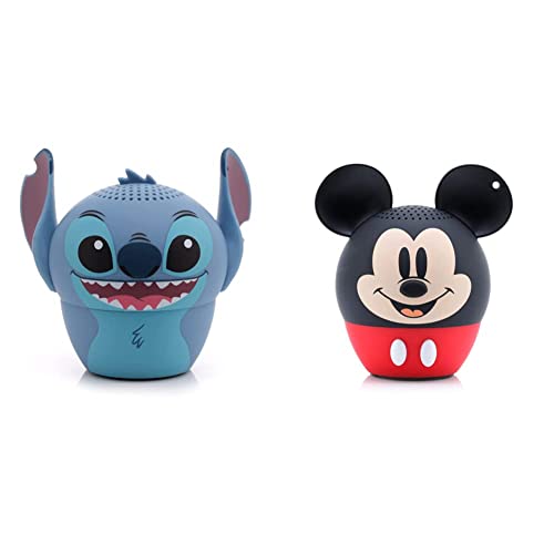 Bitty Boomers Disney: Stitch - Mini Bluetooth Speaker & Disney: Mickey Mouse - Mini Bluetooth Speaker