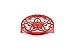 Le Creuset N0200-67 Enameled Cast-Iron Deluxe Round Trivet, 9-Inch, Cerise