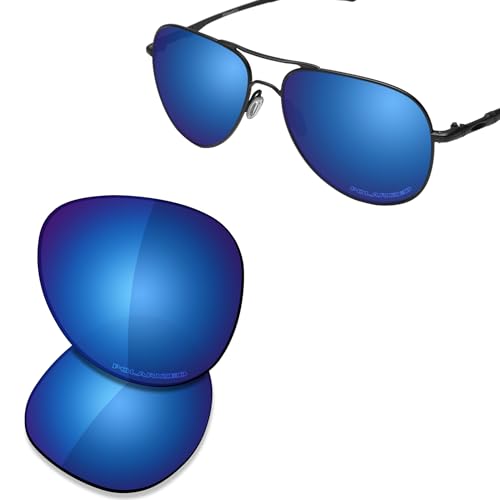 Image of SAUCER Premium Replacement Lenses & Nosepads for Oakley Elmont L OO4119 60mm Sunglasses