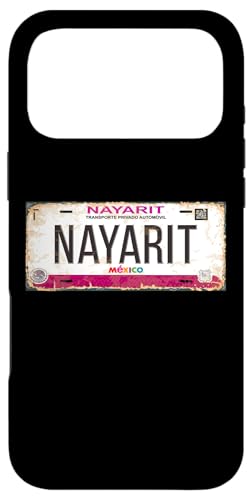 Nayarit Mexico License Plate Mexican Travel Vacation Beach �X�}�z�P�[�X iPhone 17 Pro Max �p