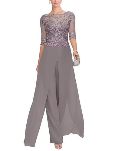 Mother of The Bride Pant Suits Jumpsuits Wedding Guest Dresses Women's Formal Outfit