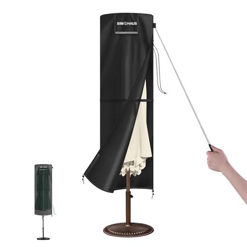 SIMPHAUS Copertura Ombrellone 420D Tessuto Oxford