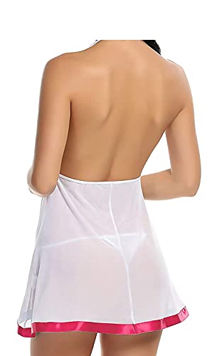 Image of Mount Edge Baby Cotton Doll Honeymoon Lingerie Maxi Nightwear Nighty Satin Sexy Shorts Women Honeymoon Bra Panty hot Sexy Night Dress Bra Set Sexy