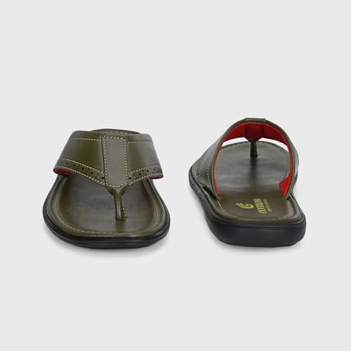 Image of Centrino Slipper for Men | Cushioned Insole for Comfort | Stylish & Durable Chappal for Boys & Men| Perfect for Beach (6802)