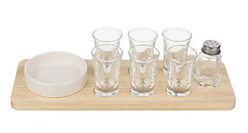 Tagliere Portabottiglia Con 6 Bicchierini – Set Regalo Bavaria - Foto 5