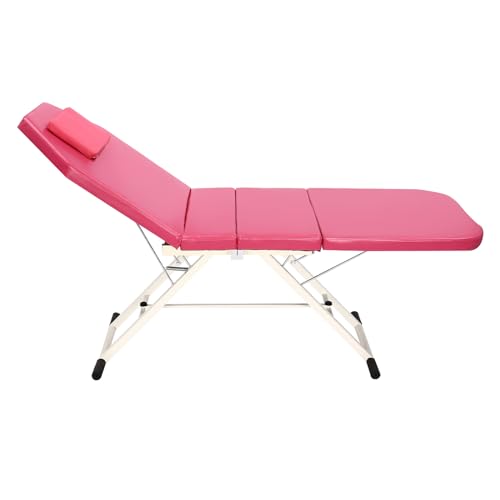 Portable Massage Bed,Folding Massage Table Cosmetic Chair Massage Table Portable Salon Spa Salon Face Bed Beauty Massage Table Chair 71 Inches (Black) - Image 4