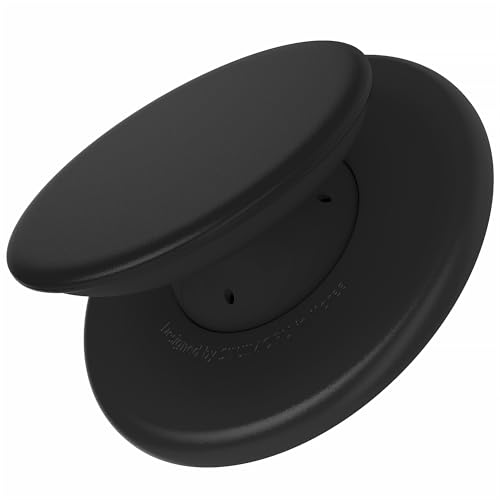 Sinjimoru for MagSafe Phone Grip, Soft Silicone Magnetic Finger Grip for iPhone 17/16/15/14/13, Comfortable One-Touch Holding, M-Tap Tok Black by Sinjimoru - Used condition - US$16.75