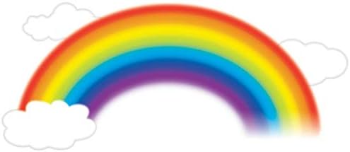 RoomMates Repositionable Childrens Wall Stickers - Over The Rainbow