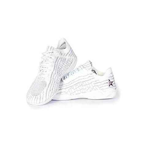 Rebel Athletic Unisex-Adult Rebel Revolt Cheer Shoe, White, 12 Cover