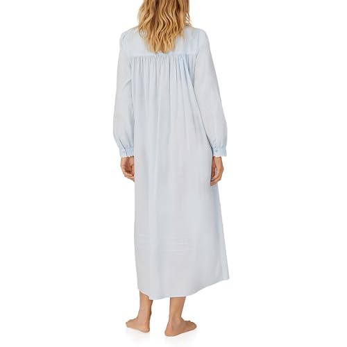 Eileen West Queen Anne’s Lace Womens Sleepwear & Loungewear - Heirloom Dream Collection - 100% Cotton Longsleeve Nightgown3