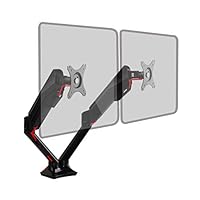 Algopix Similar Product 19 - FlexiSpot F6AD Dual Monitor Mount Gas