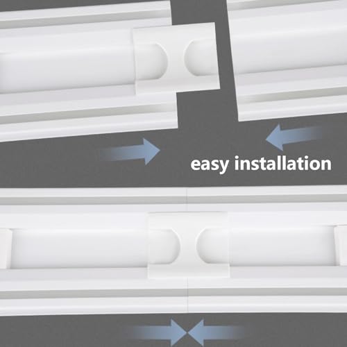 Rail de plafond de 2,6 m double rail fluide pour rideau lourd - 6