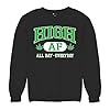 Tee Hunt High AF All Day Everyday Sweatshirt Cannabis Leaf Stoner Funny Pot Hippie Vibe