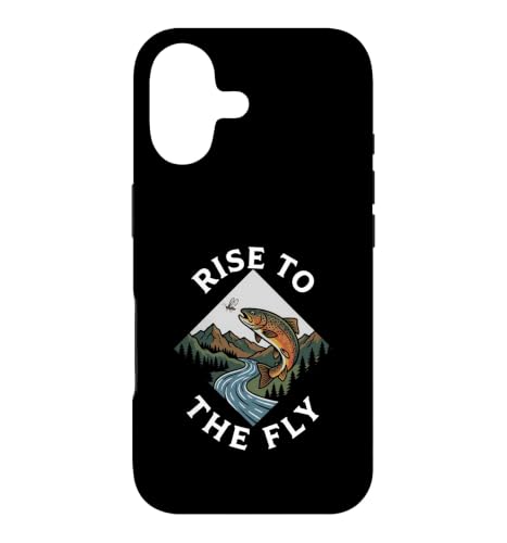 Fly Fishing Trout Angler Rise To The Fly Outdoor Art �X�}�z�P�[�X iPhone 17 �p
