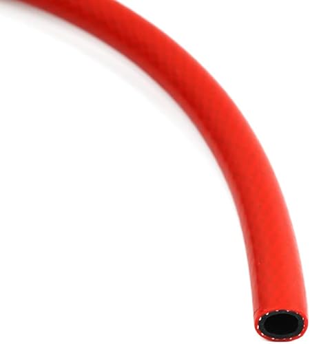 Miniatura 5 de Manguera de silicona para calentador de vacío de 5 pies de longitud, 1 capa, reforzada de alta temperatura, 0.630 in de diámetro interior (0.630 in