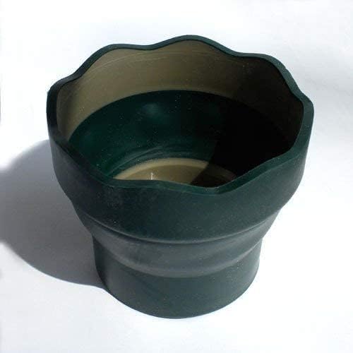 Faber-Castell Clic & Go Artist Water Cup - Dark Green, 1 Count (Pack Of 1) #TOP3
