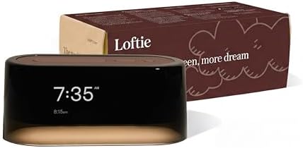 Loftie Alarm Clock with Sound Machine – Smart Alarm Clock with Ni...