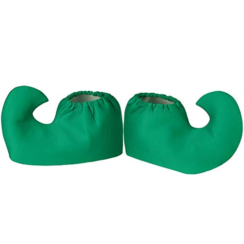dressforfun 900848 Unisex Schuhüberzieher Weihnachts Elfe, Wichtelschuhe - Diverse Größen - (S/M | Nr. 303421)