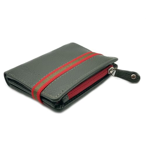 Imagen de Pielini Cartera de Piel para Hombre con Billetera y Monedero con Cremallera