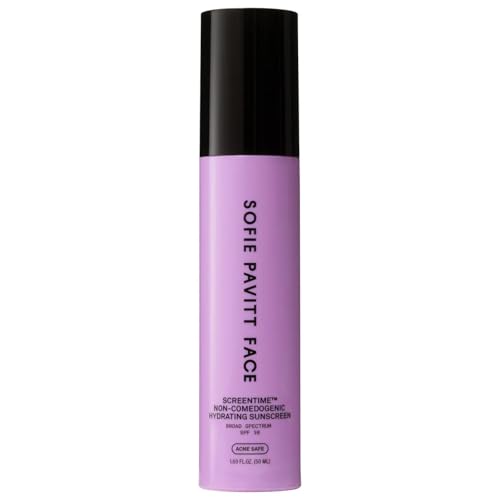 SOFIE PAVITT FACE Screentime Non-Comedogenic Hydrating Sunscreen SPF 30 1.69 oz/50 mL
