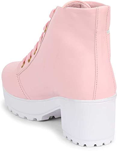 Image of KRAFTER Women's and Girls High Ankle Denim Stylish Boots